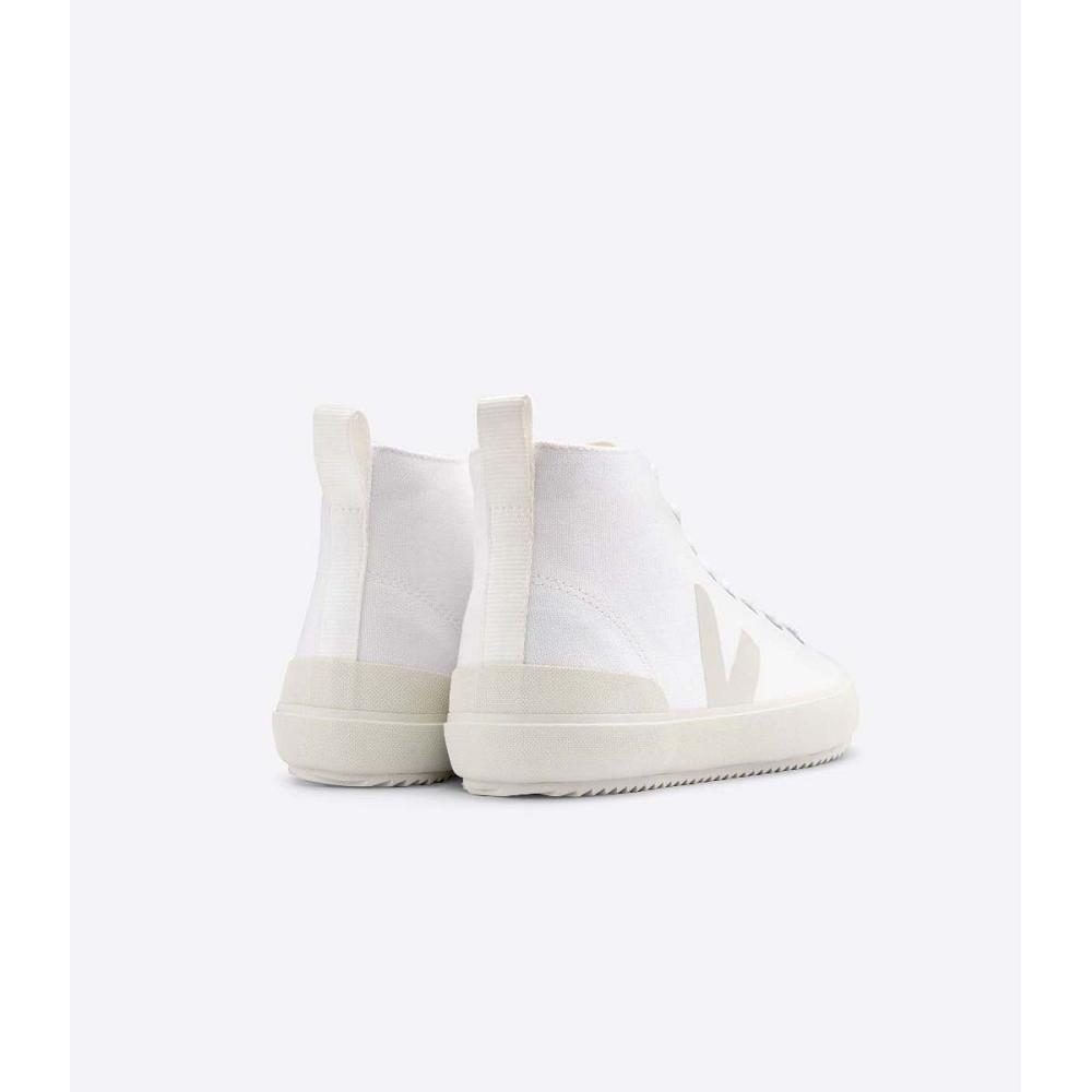 Veja NOVA HIGH TOP CANVAS PIERRE Hoog Heren Wit | BE 103FDN